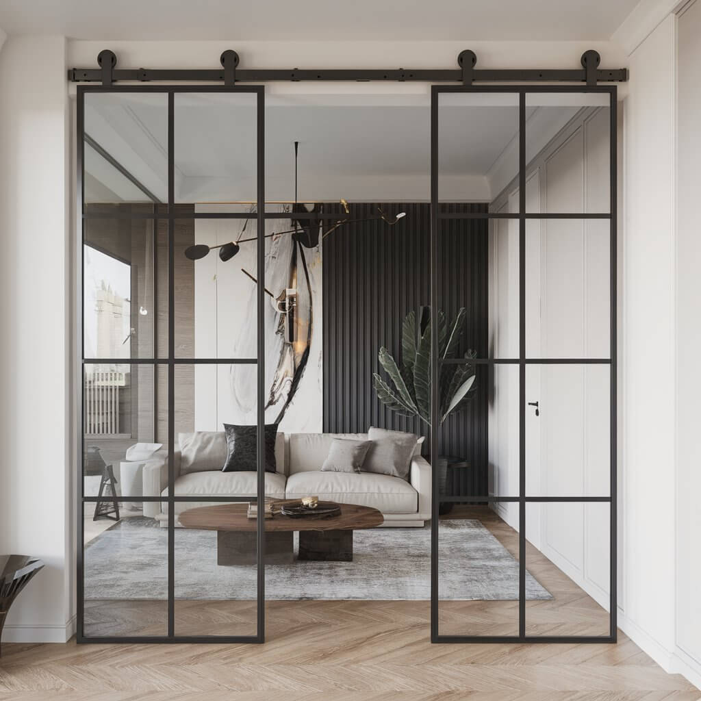 Modern Glass Door